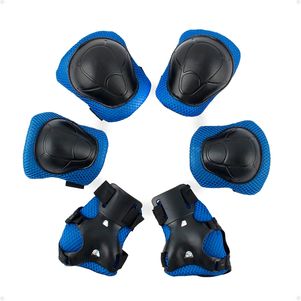 RODILLERAS AZULES DE NIÑO 