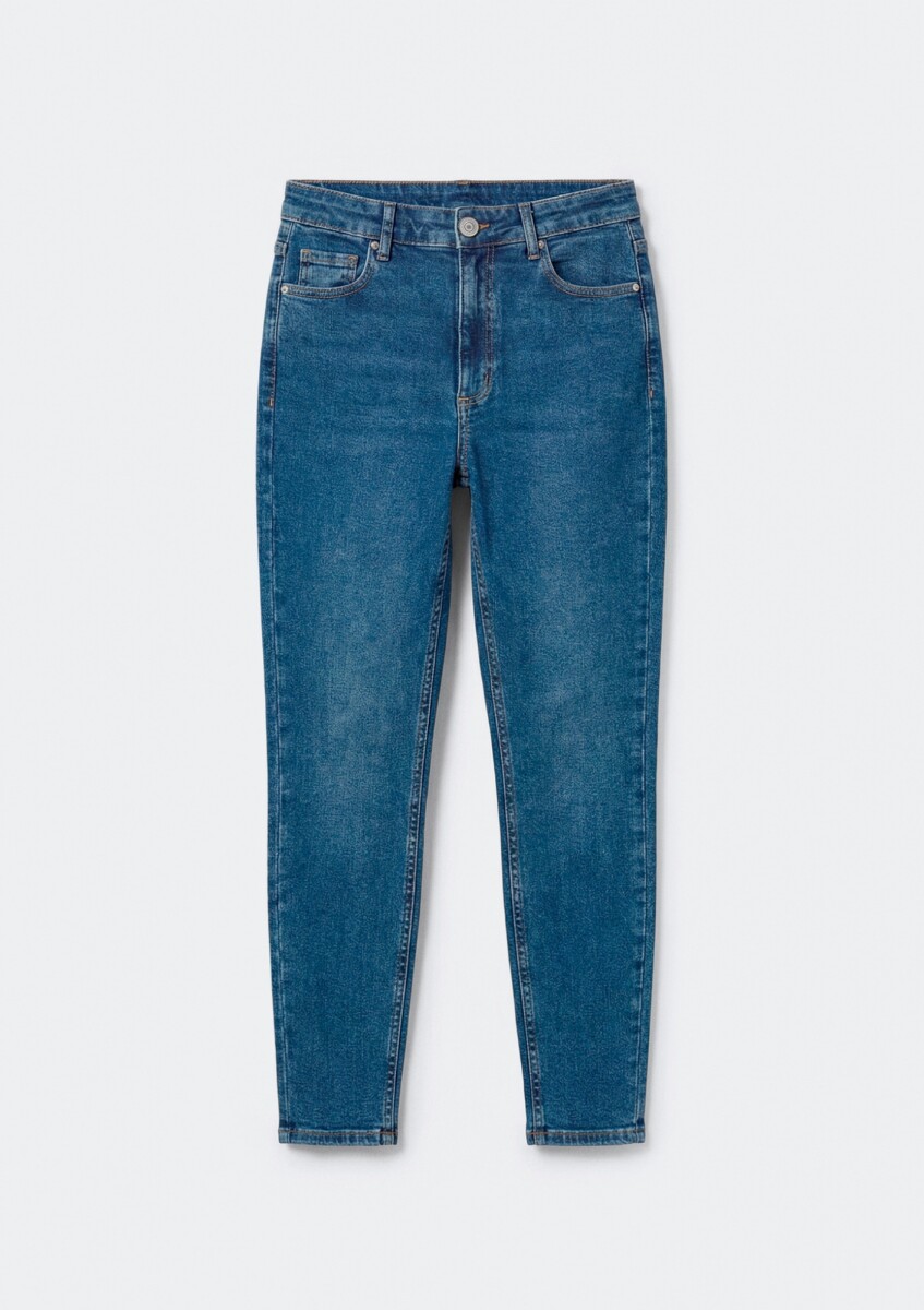 PANTALÓN DE JEAN MODELO SKINNY - AZUL 