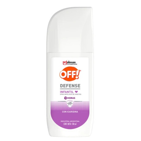 Repelente OFF Defense Infantil con Lidocaína en Spray 100ml Repelente OFF Defense Infantil con Lidocaína en Spray 100ml