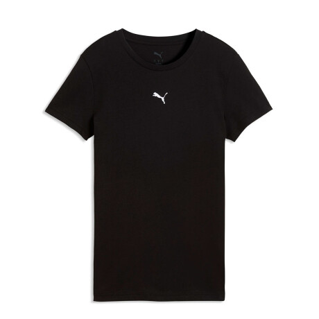 Remera de Mujer Puma Ess Centered Cat Logo Tee Negro