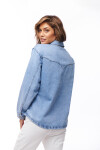 SOBRECAMISA JEAN IRATI AZUL MEDIO