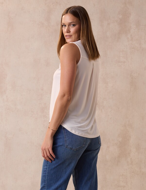 Blusa Lazo Entrelazado BEIGE CLARO
