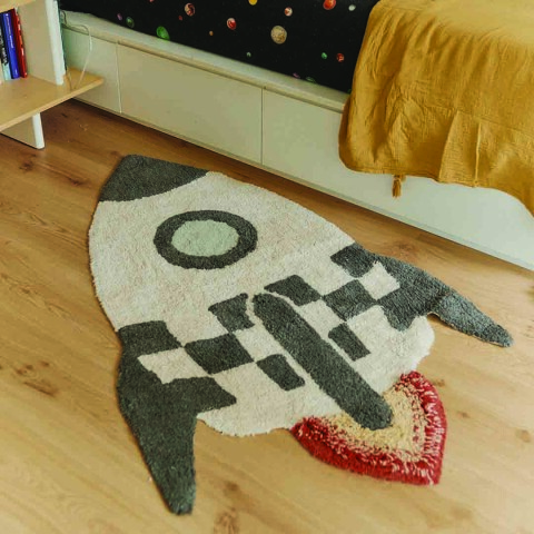Alfombra lavable -Cohete Alfombra lavable -Cohete