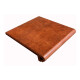 CERAMICA PELDAÑO REDONDO MATE TERRACOTA RUSTICO 32.5X33 CM GAMAS DE TERRACOTA