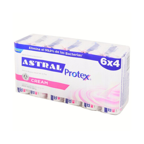 PACK JABON DE TOCADOR ASTRAL 125 GR 6 UNIDADES CREAM PACK JABON DE TOCADOR ASTRAL 125 GR 6 UNIDADES CREAM