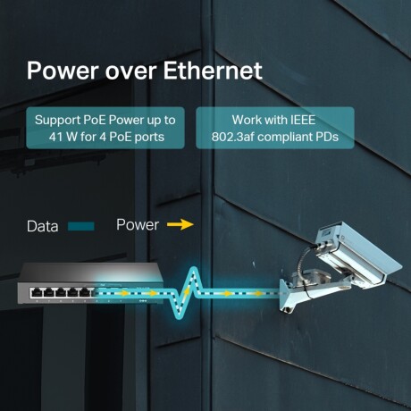 Tp-link - Switch TL-SF1008LP. 8 Puertos RJ45 10/100 Mbps. 4 Puertos Poe. Plug And Play. Carcasa de M 001