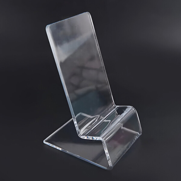 Pack 10 Soportes Exhibidores de Acrílico Para Celular Pack 10 Soportes Exhibidores de Acrílico Para Celular