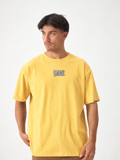 REMERA SHORE BREAK AMARILLO