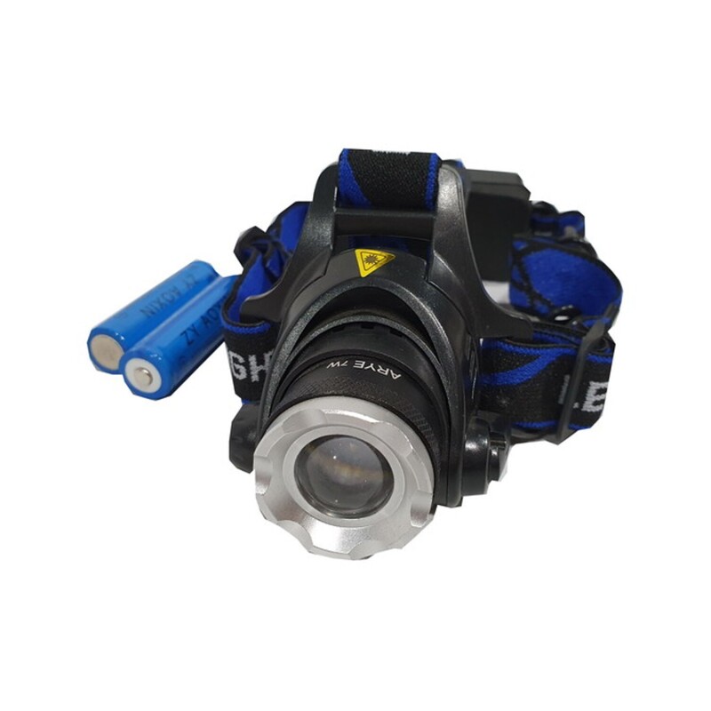 Linterna Minera con Zoom Recargable 2 Baterias Arye Linterna Minera con Zoom Recargable 2 Baterias Arye