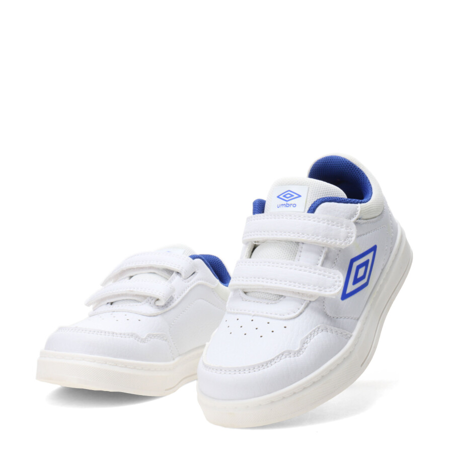 Championes Infantiles Umbro Steve II Infant Blanco - Azul Real