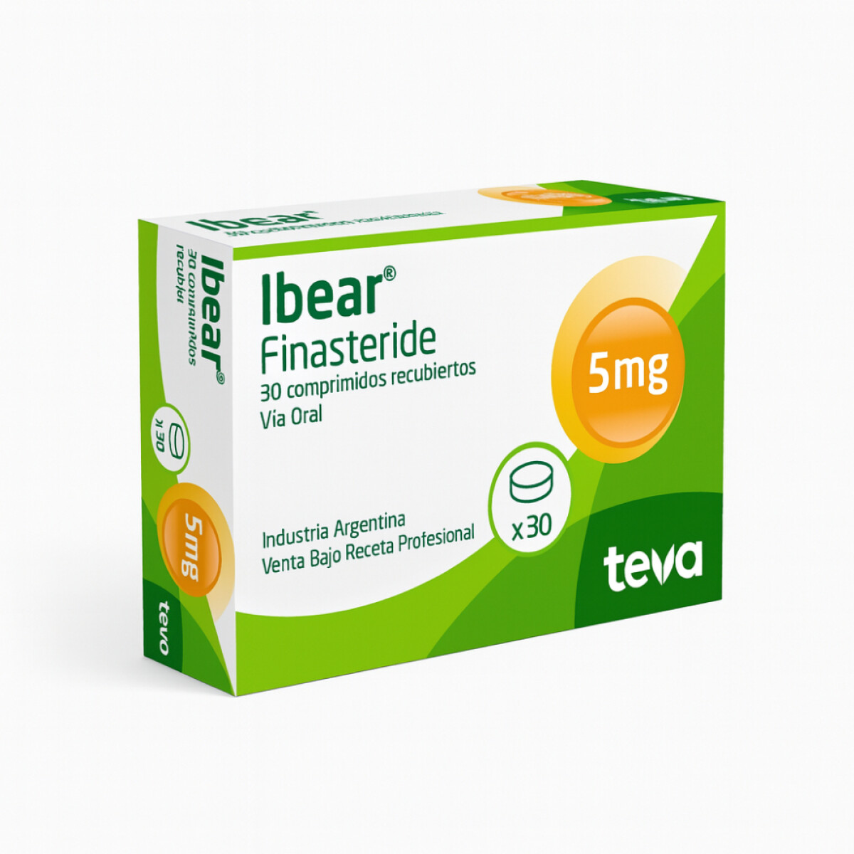 Ibear 5mg Teva 30 Comprimidos 
