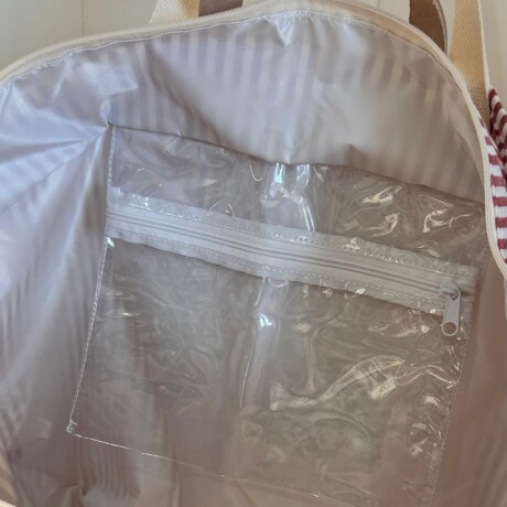 Bolso de Playa Chico Capri Rojo