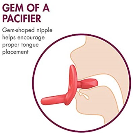 Setx2 Chupetes mordillo silicona rosado/coral