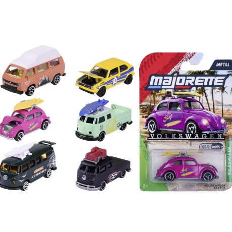 Majorette Volkswagen Premium Cars, 6 modelos surtidos 001