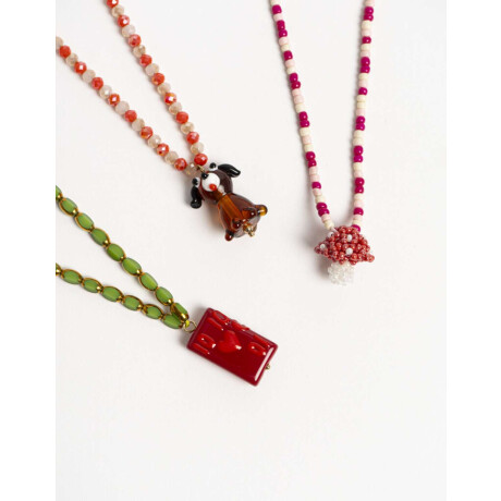 Collar Corto Mystery Box Día Del Amigo Combinacion Multicolor