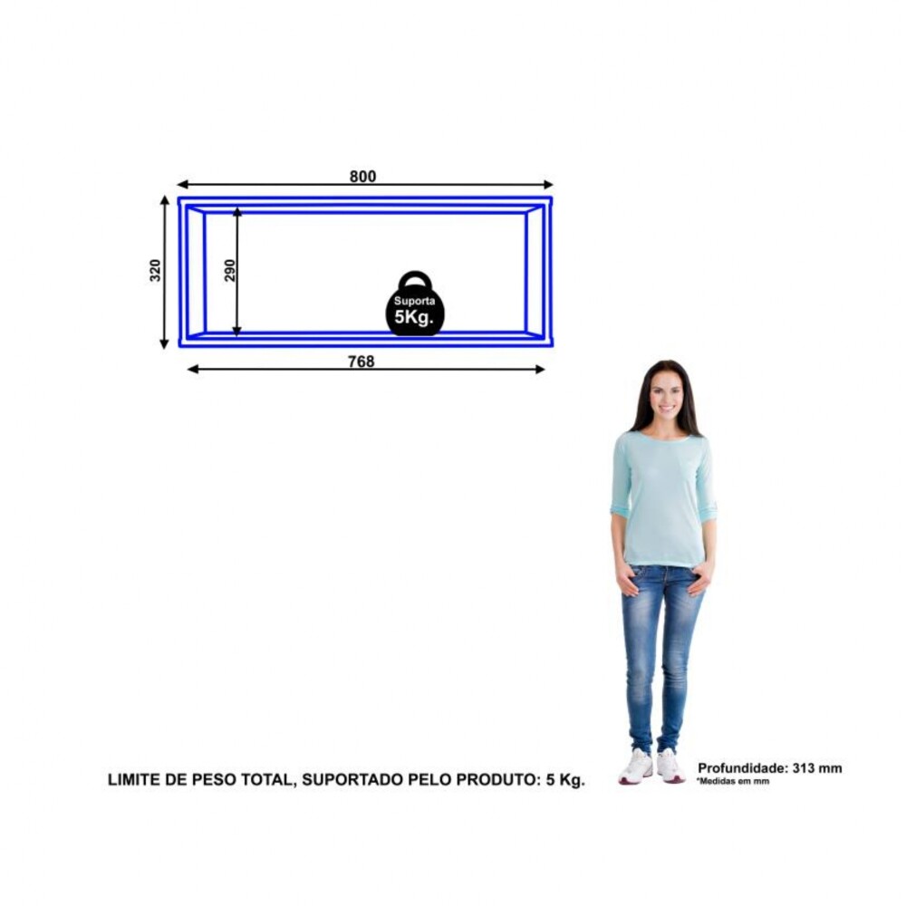 Aéreo 1 Puerta - Favorita Blanco