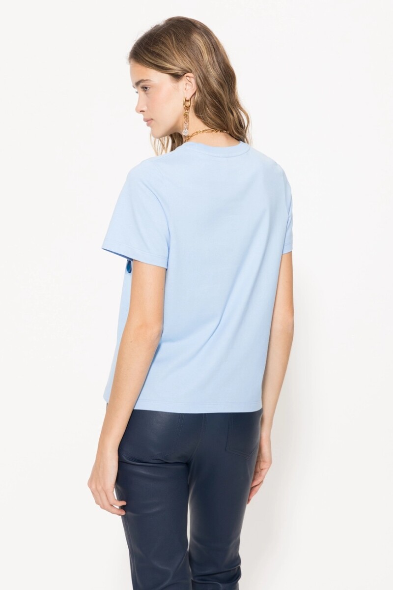 REMERA CAMILLE Celeste