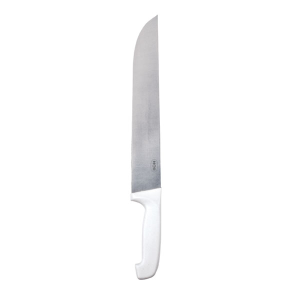 CUCHILLA ASADOR 12 MANGO BLANCO BLANCO