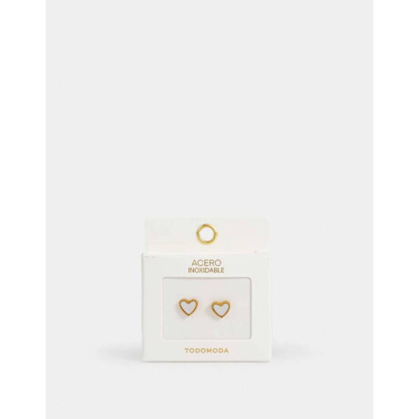 Aros Pasante De Acero Quirúrgico Dorado