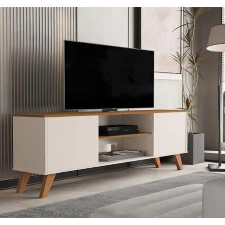 RACK NATIVA HELENA 60" OFF WHITE/CINAMOMO RACK NATIVA HELENA 60" OFF WHITE/CINAMOMO