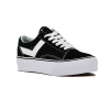 Pony Champion plataforma casual lona-gamuza Unisex - Negro Negro