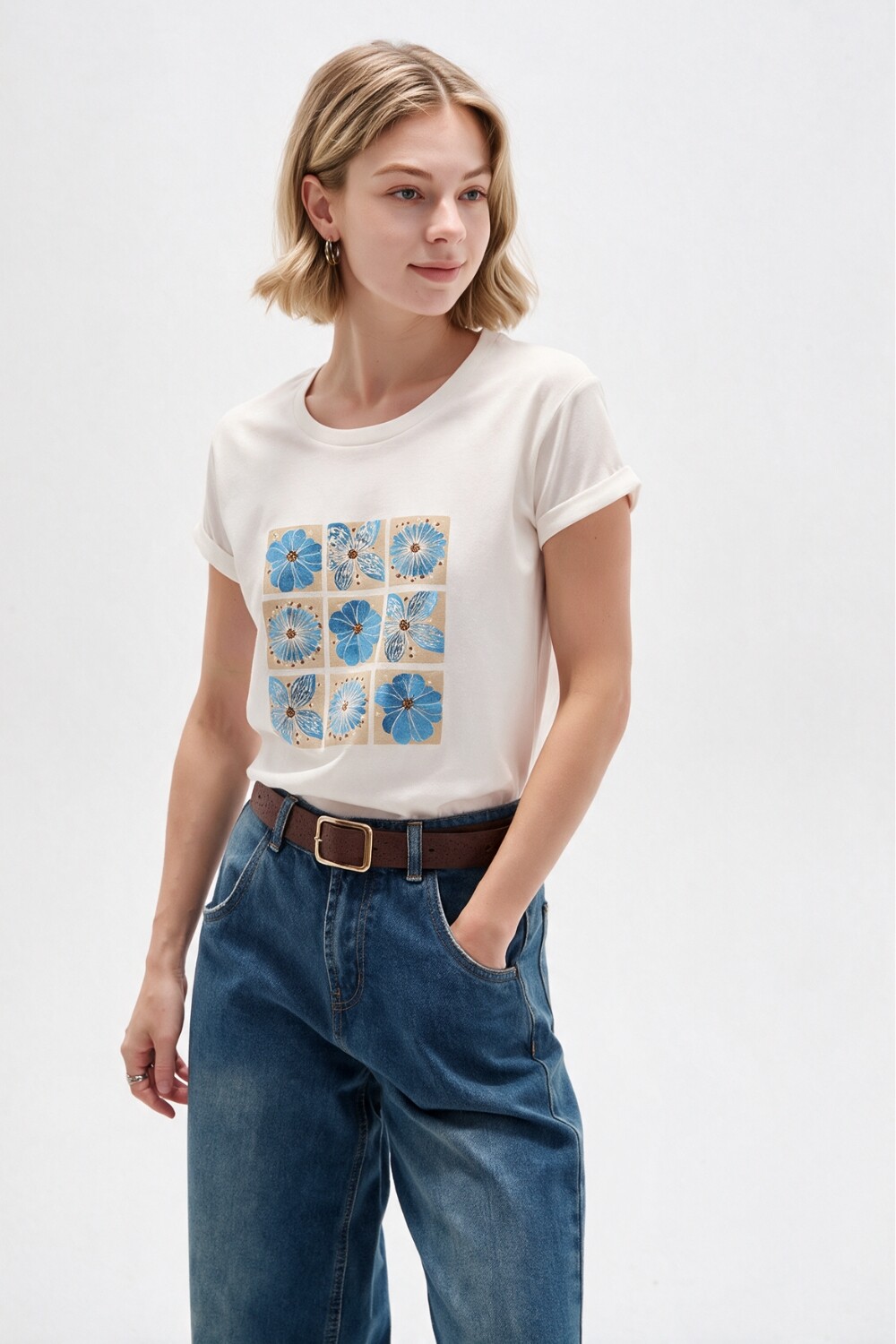 Remera Taglio Estampado 1