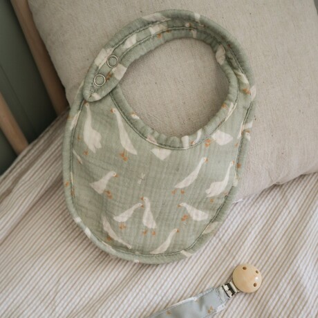 Baberos Packx2 Bib Hyde Park Verde