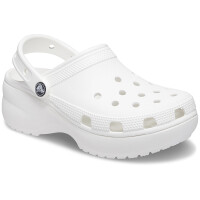 Crocs Classic Platform Blanco