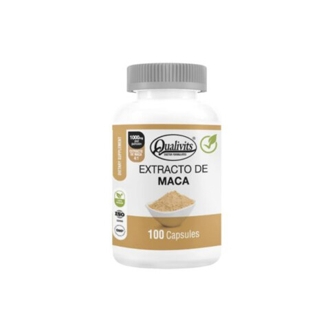 Extracto de maca 100 capsulas Qualivits Extracto Maca Qualivits