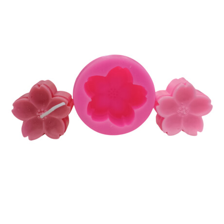 Molde de silicona para jabón y vela Molde de silicona para jabón y vela