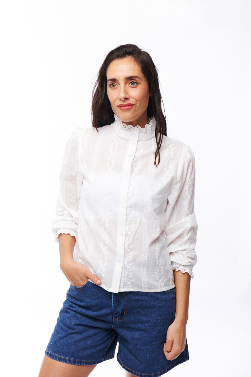CAMISA ISMA BLANCO