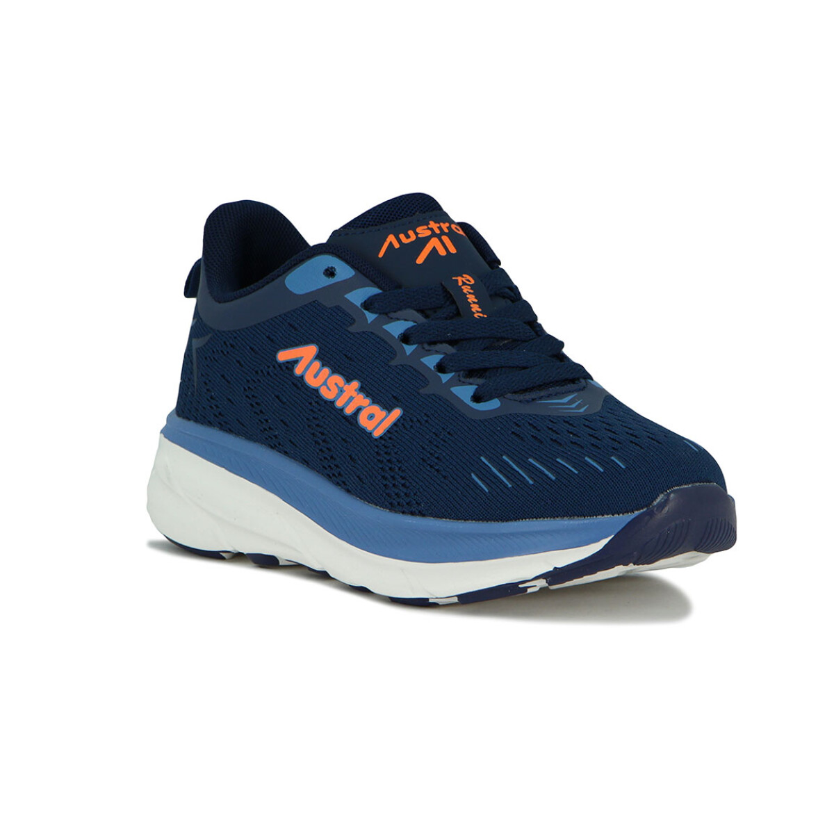 Austral Champion Kid C Running - Azul/Naranja - Azul-Naranja 