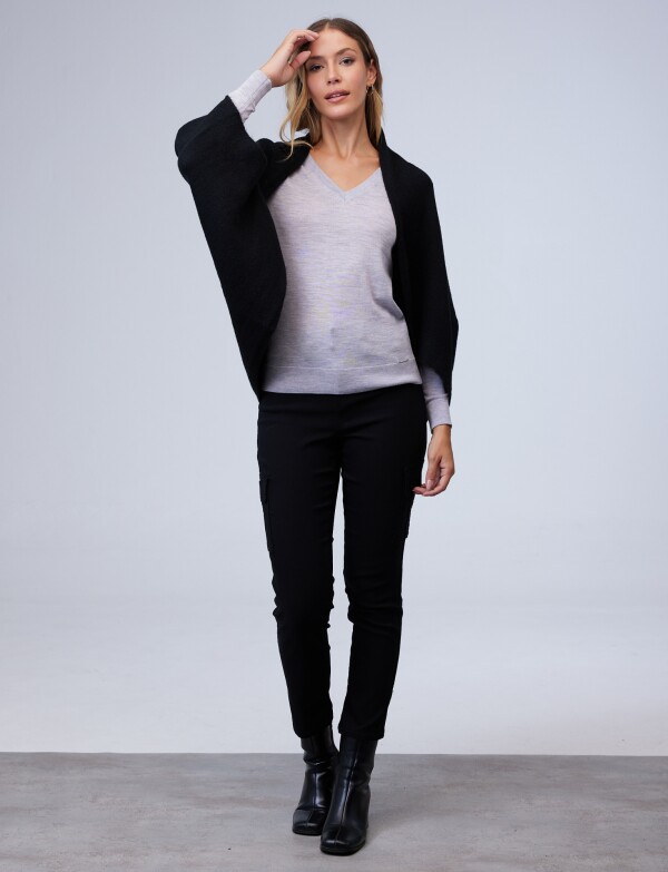 Cardigan Cashmere NEGRO