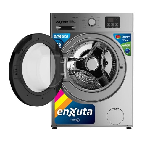Lavarropa Automático Inverter Smart Carga Frontal 10,5 kg - Titanium - China - Enxuta - LENXS01050T Lavarropa Automático Inverter Smart Carga Frontal 10,5 kg - Titanium - China - Enxuta - LENXS01050T