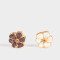 Broches Sets Con flores Set De Broches - Combinacion Tricolor