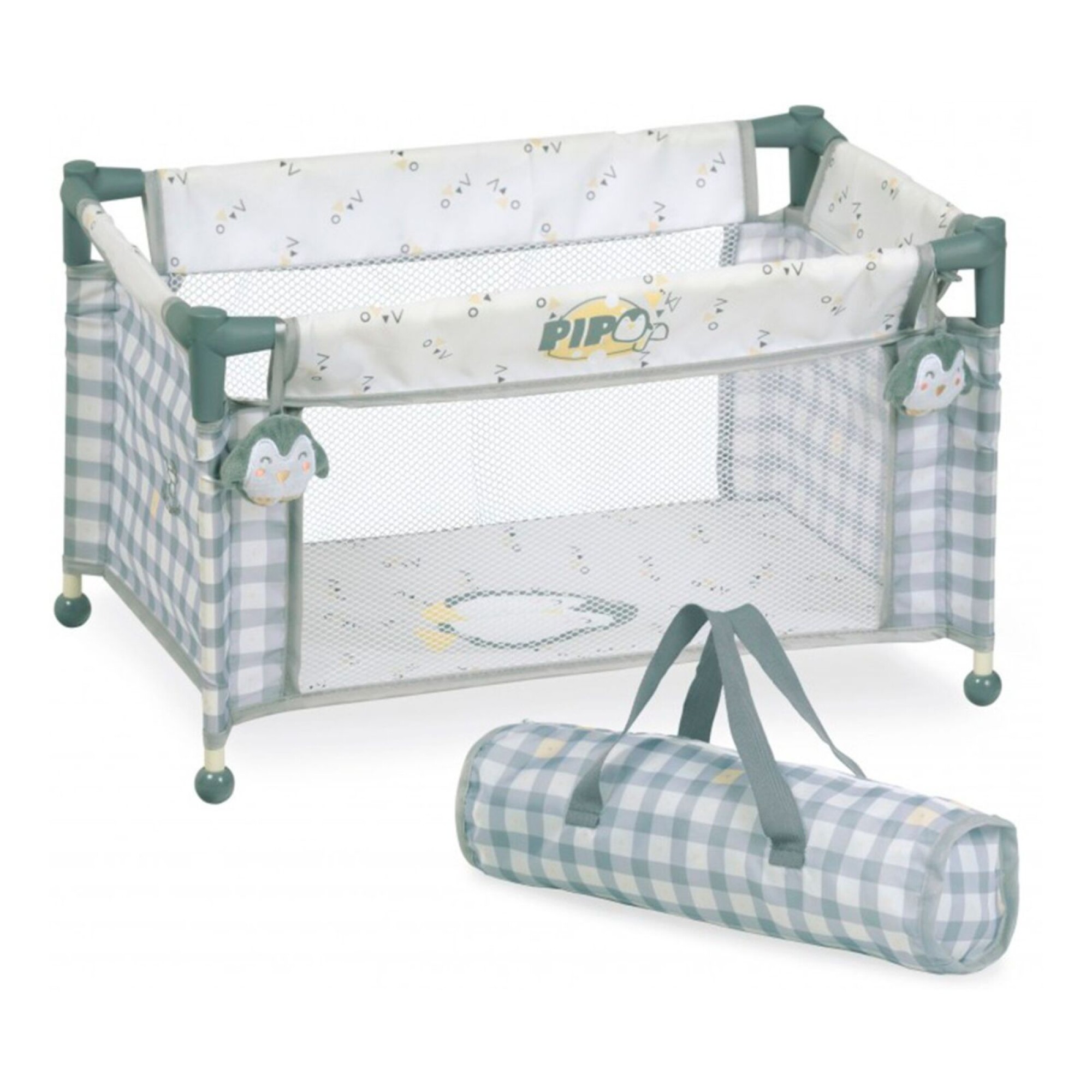 Cuna Para Muñecas De Cuevas Pipo Con Bolso Juguete Niños — Atrix