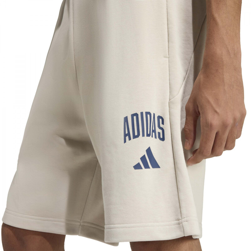 Short Adidas M COLLEGIATE SH Hombre KC7073 Beige-azul