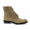 S&D Bota Acordonada Beige