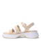 Sandalias de Mujer Miss Carol Sandalia BITOLA con hebillas Beige