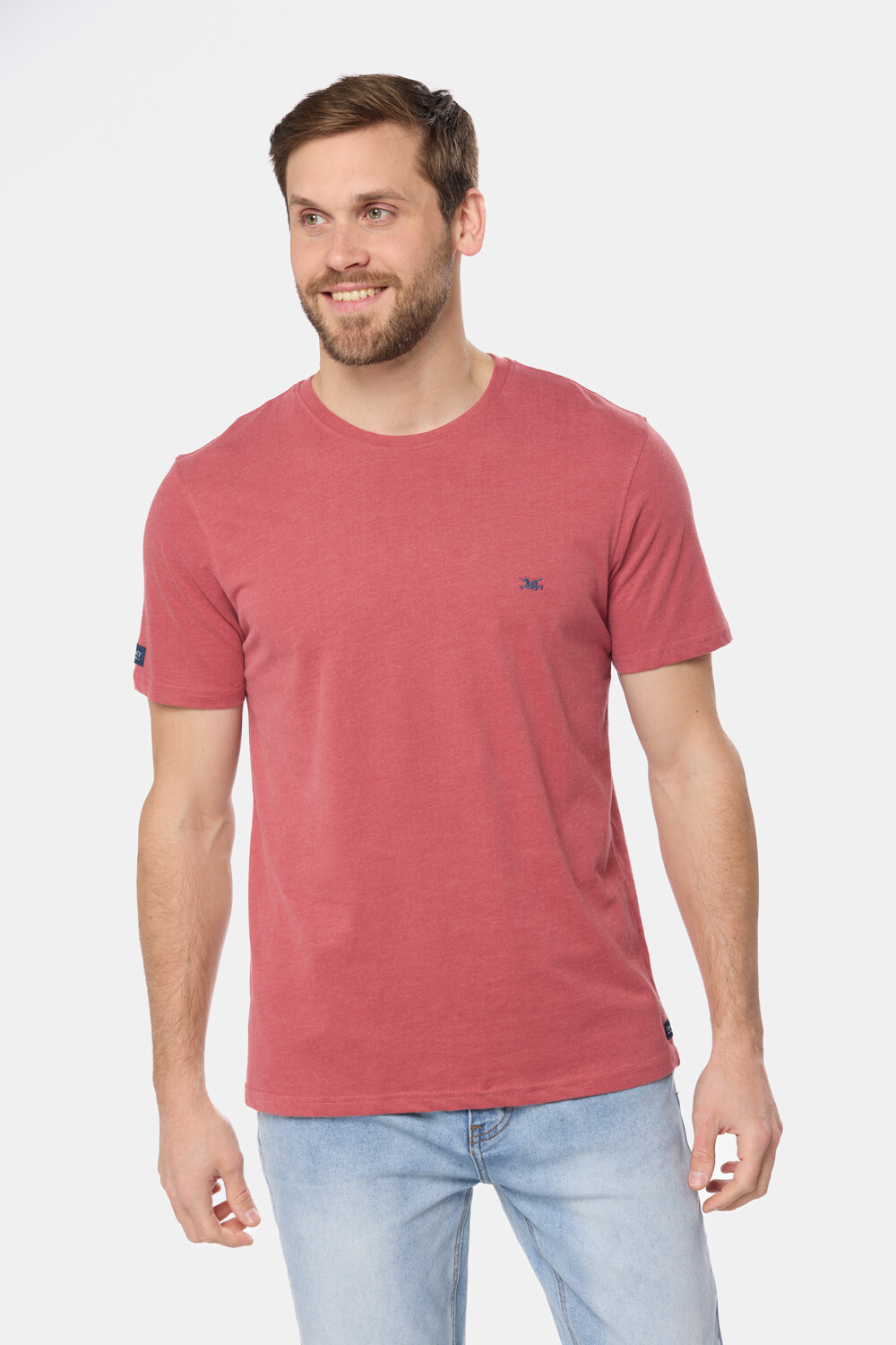 REMERA LISA DE ALGODÓN Ladrillo