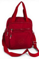 Bolso mochila y morral Rojo