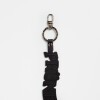 Llavero Sand En Gomato Negro