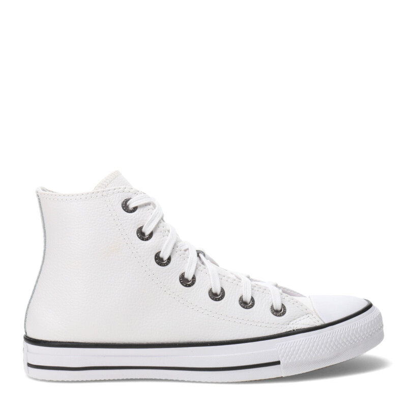 Championes Unisex Converse Chuck Taylor All Star HI Blanco - Negro