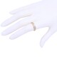 Anillo oro 18k 2 tonos con brillantes. Anillo oro 18k 2 tonos con brillantes.