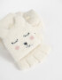 Guantes Infantiles Guantes Infantiles Animalito - Blanco Crudo