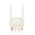 Hamaca Paraguaya Silla Colgante Redonda Interior Exterior Jardin Patio Imback Color Blanco Hamaca Paraguaya Silla Colgante Redonda Interior Exterior Jardin Patio Imback Color Blanco