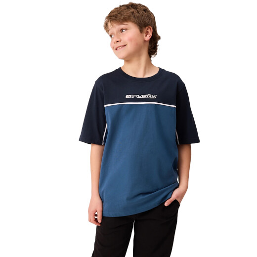 Remera Rusty de niño Boxa - Azul Remera Rusty de niño Boxa - Azul