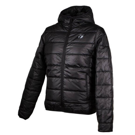 Campera Topper C/Capucha Abrigo Impermeable P/ Dama Negro2