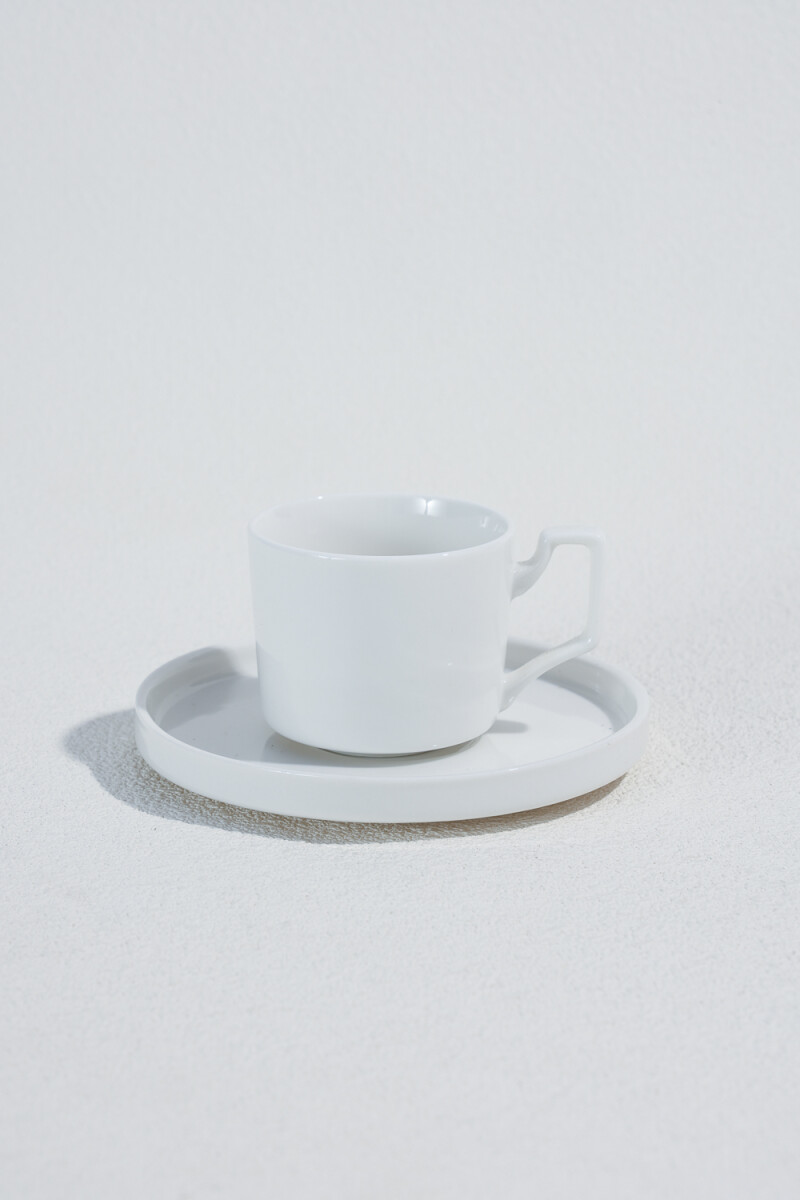 Taza Con Plato - Color Unico 
