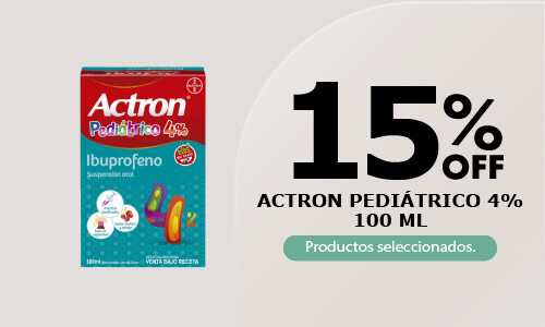 Actron pediátrico 15%